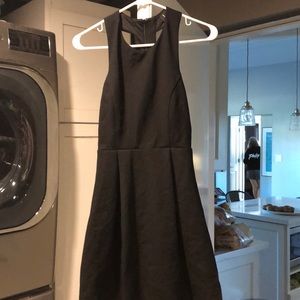 LULUS BLACK CUTOUT DRESS